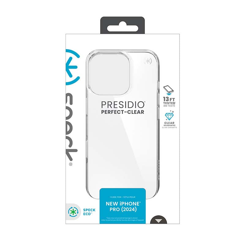 Speck Apple iPhone 16 Pro Presidio Perfect-Clear Case - Clear - Clear
