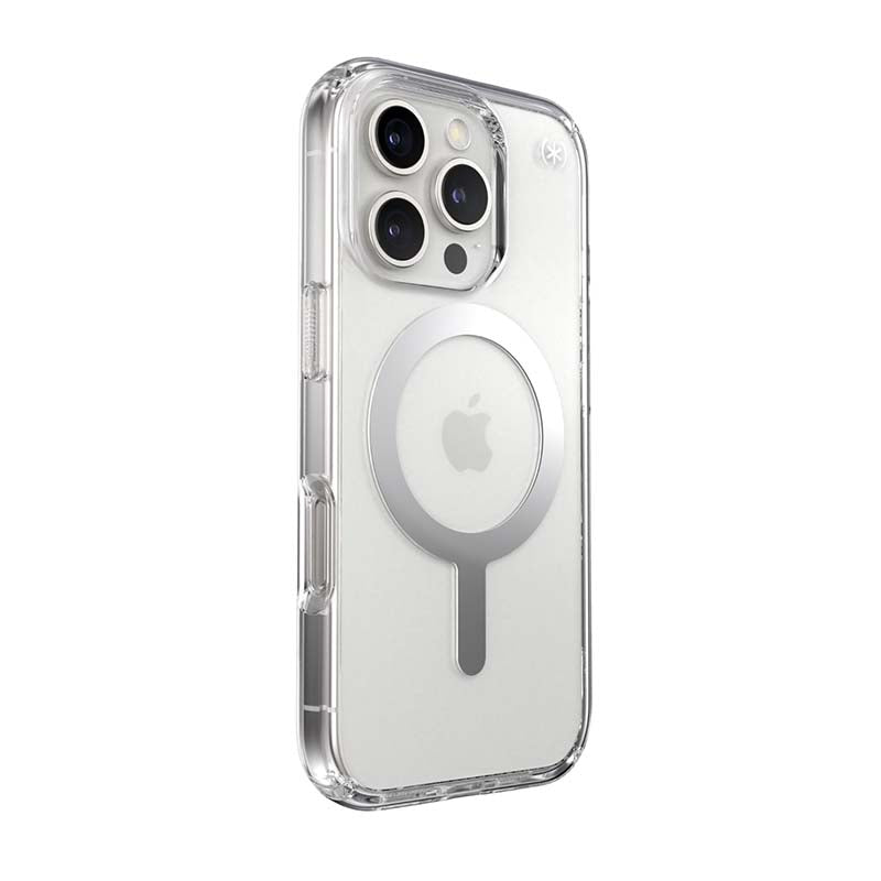 Speck Apple iPhone 16 Pro Presidio Perfect Clear Magsafe Case - Clear - Clear