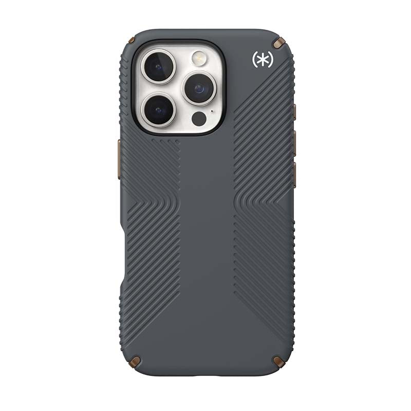 Speck Apple iPhone 16 Pro Presidio2 Pro Grip Case - Grey - Grey