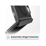 Speck Apple iPhone 18-Fold Presidio Lux Fold MagSafe Case - Obsidian - Black