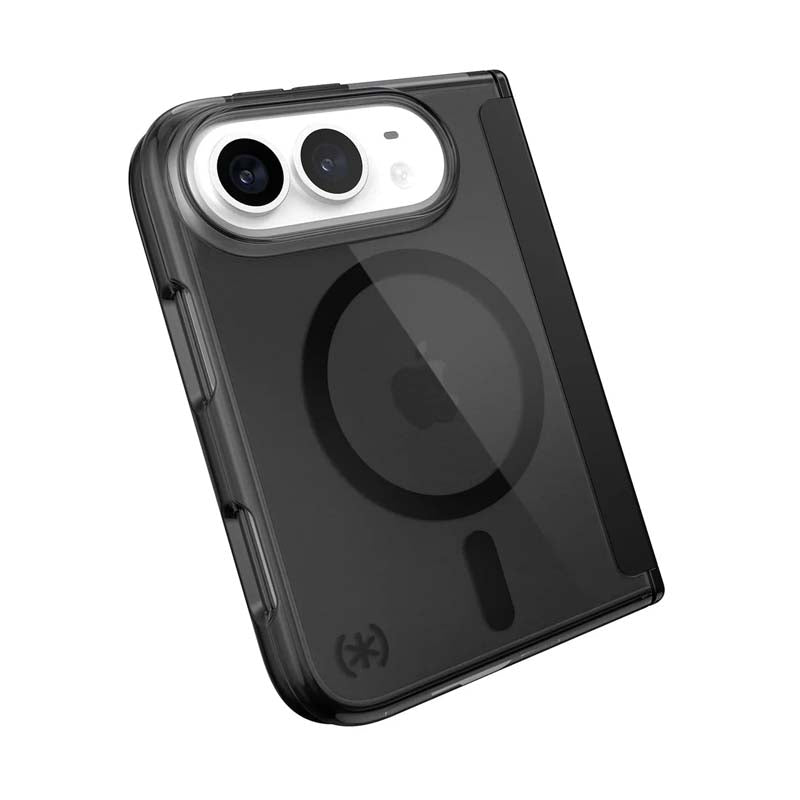 Speck Apple iPhone 18-Fold Presidio Lux Fold MagSafe Case - Obsidian - Black