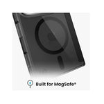Speck Apple iPhone 18-Fold Presidio Lux Fold MagSafe Case - Obsidian - Black