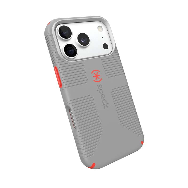 Speck Apple iPhone 18 Pro Candyshell Grip MagSafe Case - Overcast Grey - Grey