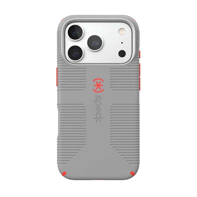 Speck Apple iPhone 18 Pro Candyshell Grip MagSafe Case - Overcast Grey - Grey
