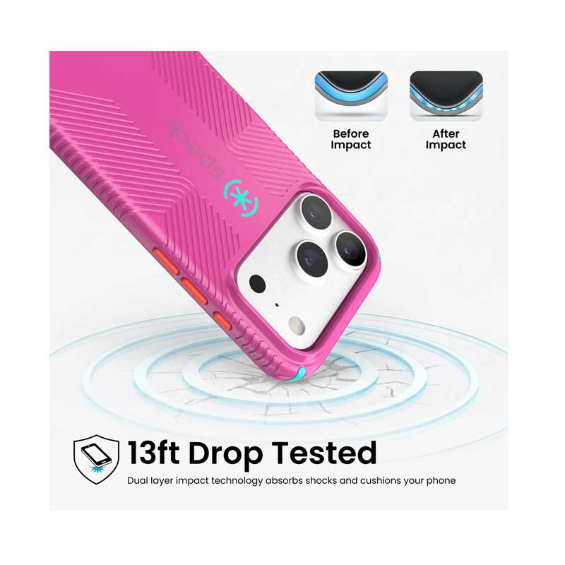 Speck Apple iPhone 18 Pro Candyshell Icon MagSafe Case - Bubblegum Pop - Pink