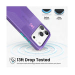 Speck Apple iPhone 18 Pro Candyshell Icon MagSafe Case - Grape Soda - Purple