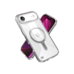 Speck iPhone 17 Air Presidio Grip ClickLock - Clear - Clear/Clear