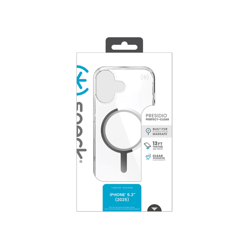 Speck iPhone 17 Presidio Perfect MS - Clear - Clear
