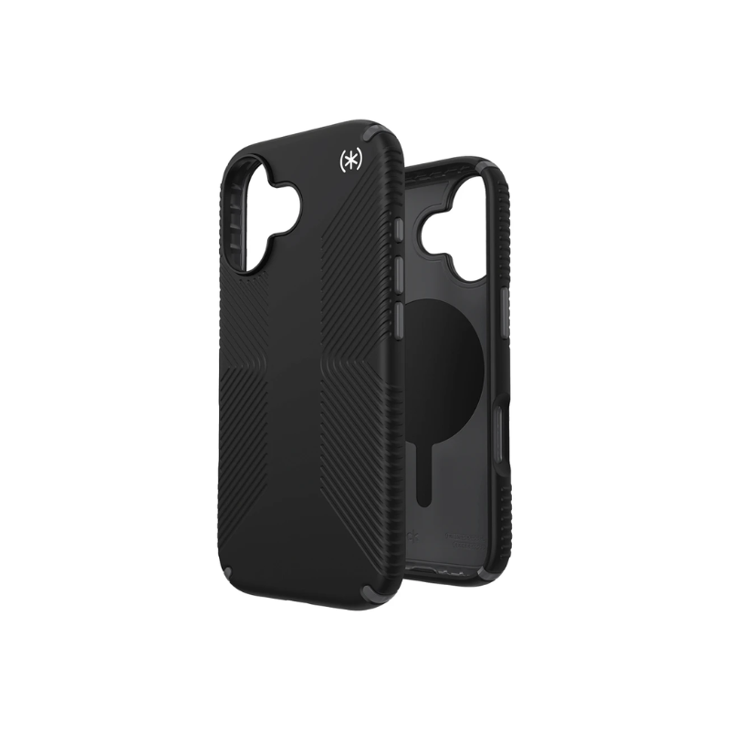 Speck iPhone 17 Presidio2 Grip Magsafe Case - Black - Black