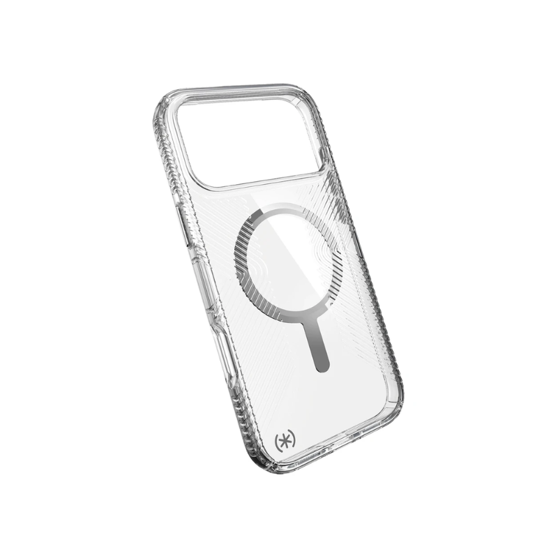 Speck iPhone 17 Pro Max Presidio Grip MagSafe Case - Clear - Clear