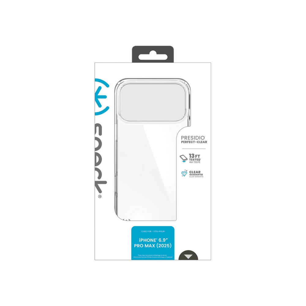 Speck iPhone 17 Pro Max Presidio Perfect - Clear - Clear