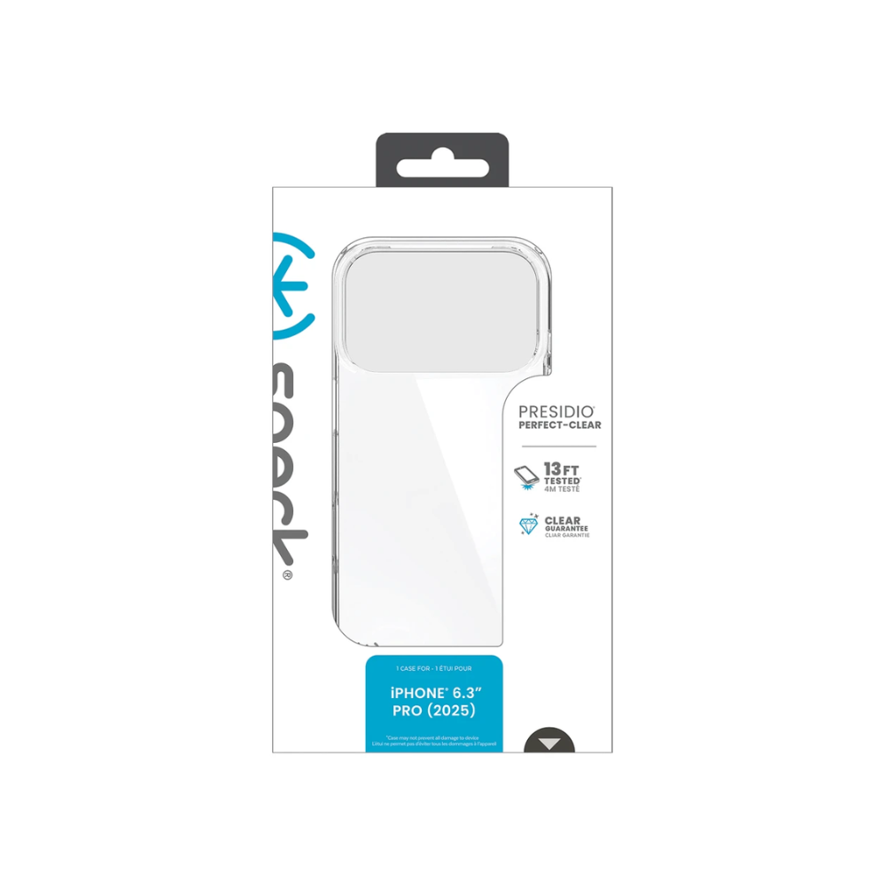 Speck iPhone 17 Pro Presidio Perfect - Clear - Clear