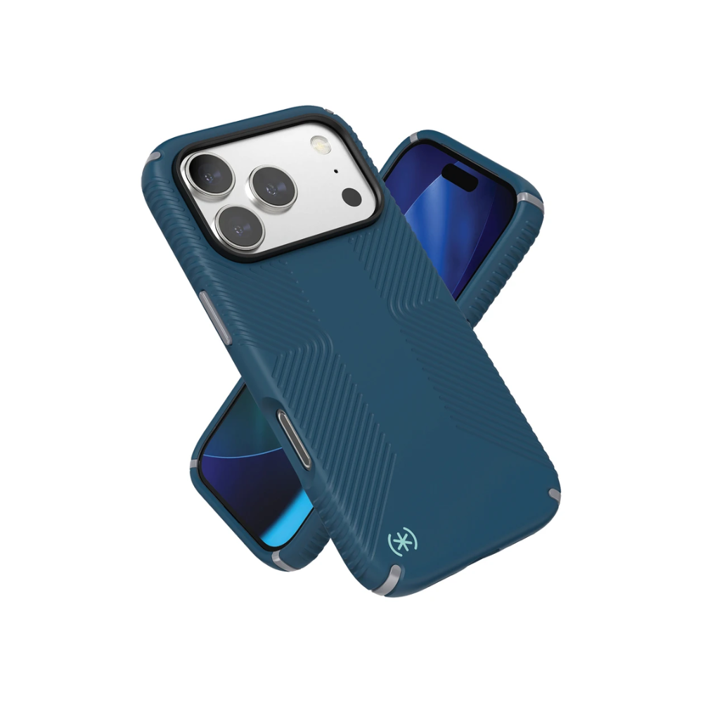 Speck iPhone 17 Pro Presidio2 Grip MagSafe- Deep Sea Blue - Deep Blue