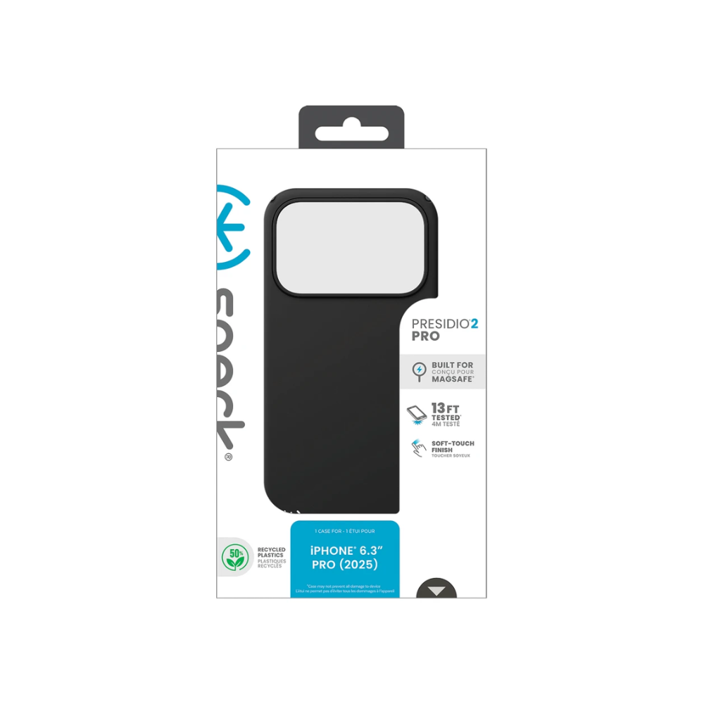 Speck iPhone 17 Pro Presidio2 Pro MagSafe - Black - Black