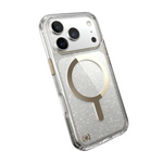 Speck Presidio Lux Glitter MagSafe Apple iPhone 17 Pro Case - Clear - Clear