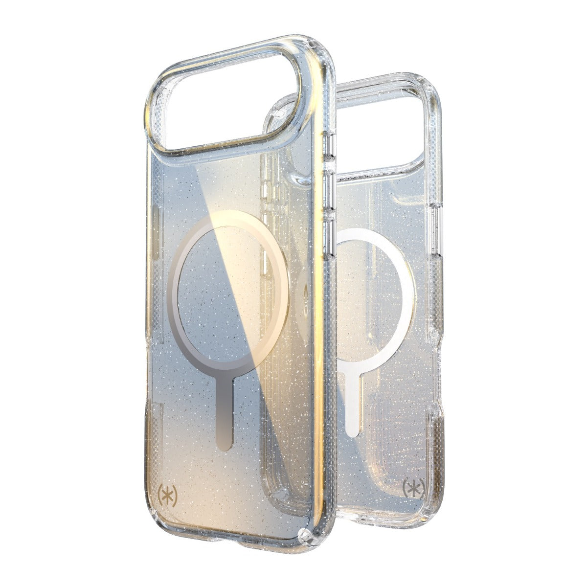 Speck Presidio Lux MagSafe Case Apple iPhone Air â€“ Silver Glitter - Silver