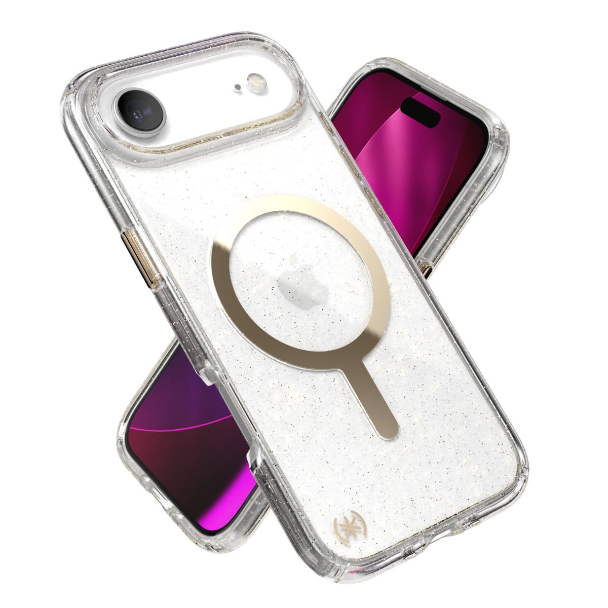 Speck Presidio Lux MagSafe Case Apple iPhone Air Gold Glitter