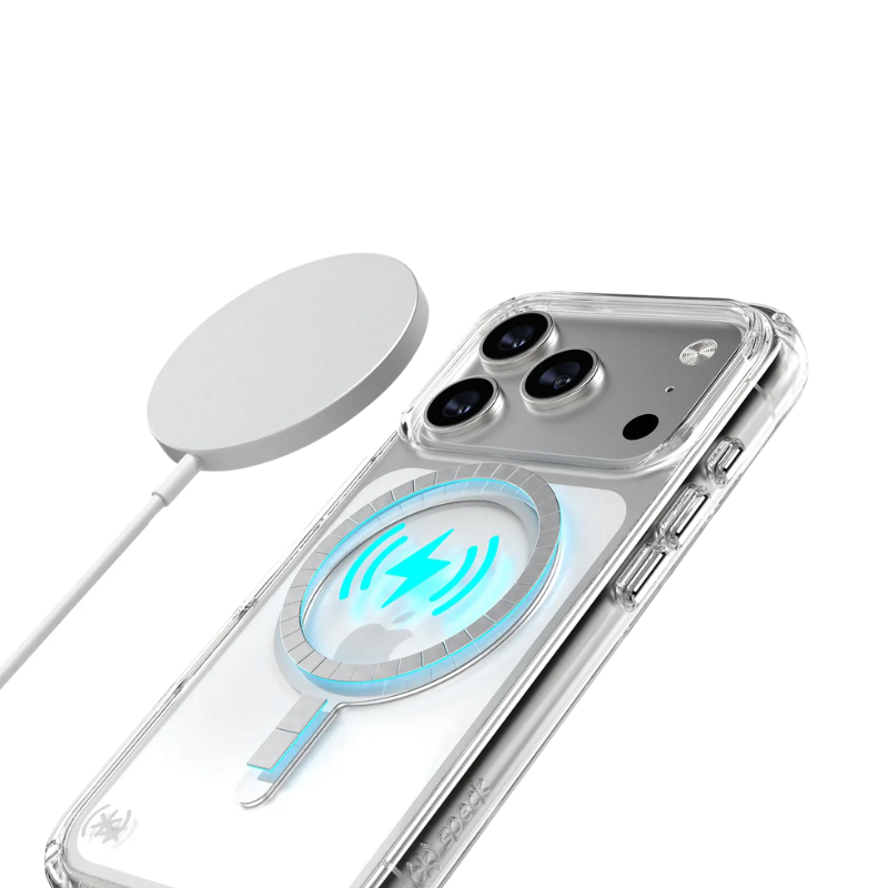Speck Presidio Perfect Clear MagSafe Apple iPhone 17 Pro Case - Clear - Clear