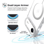 Speck Presidio Perfect Clear MagSafe Case Apple iPhone Air ¢â‚¬â€œ Clear - Clear