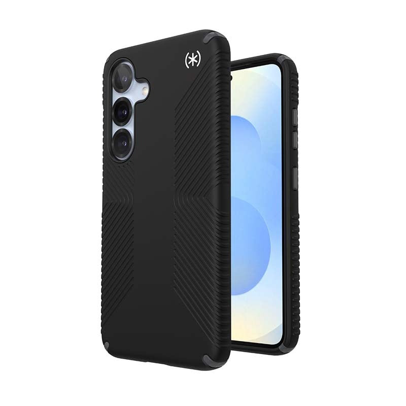 Speck Presidio2 Grip Case Samsung Galaxy S25 - Black / Slate Grey - Black