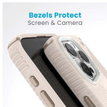 Speck Presidio2 Grip iPhone 15 Pro Max Case - Beige / Gold - Gold