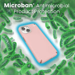 Speck Presidio2 Pro iPhone 15 Case - Pink / White