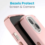Speck Presidio2 Pro iPhone 15 Case - Pink / White