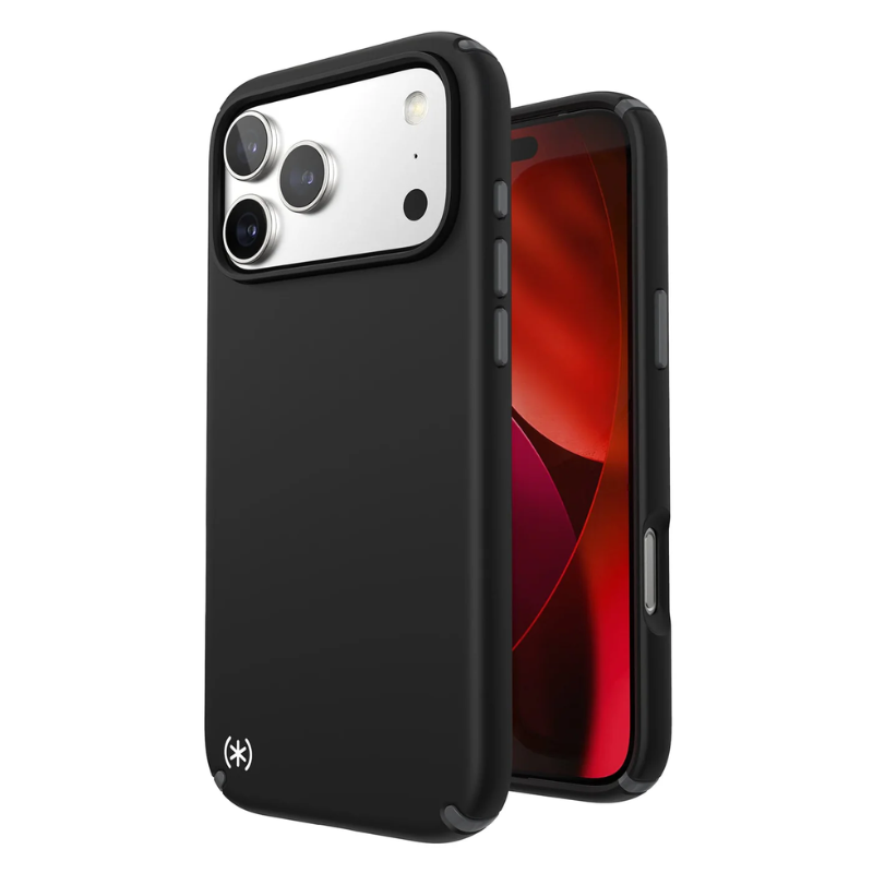 Speck Presidio2 Pro MagSafe Apple iPhone 17 Pro Max Case - Black/Grey - Black
