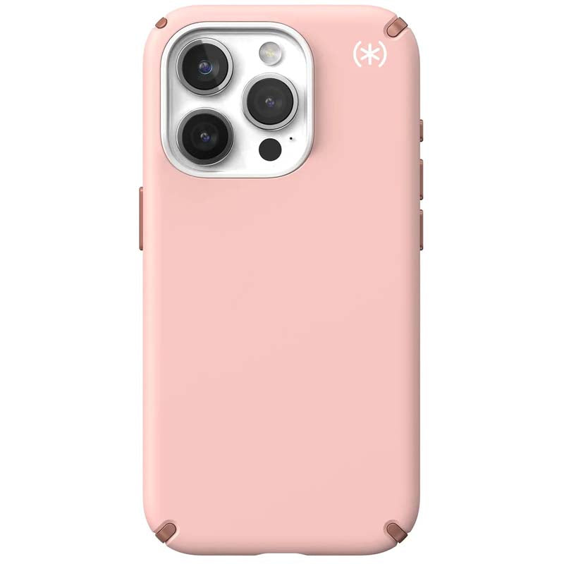 Speck Presidio2 Pro Magsafe iPhone 15 Pro Case - Pink / Rose - Pink