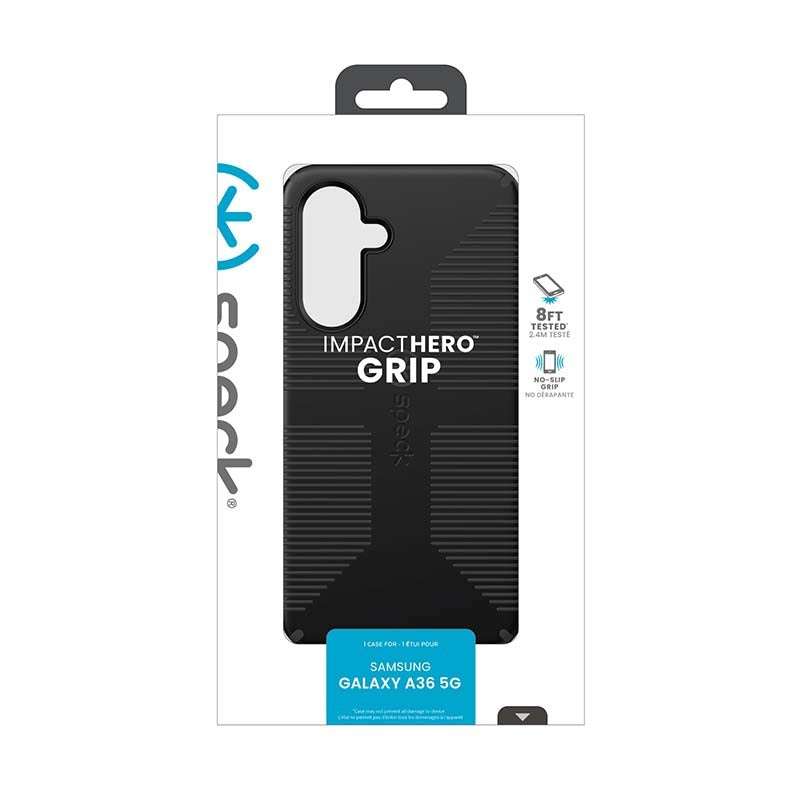 Speck Samsung Galaxy A36 / A56 IMPACTHERO Grip Case - Black - Black