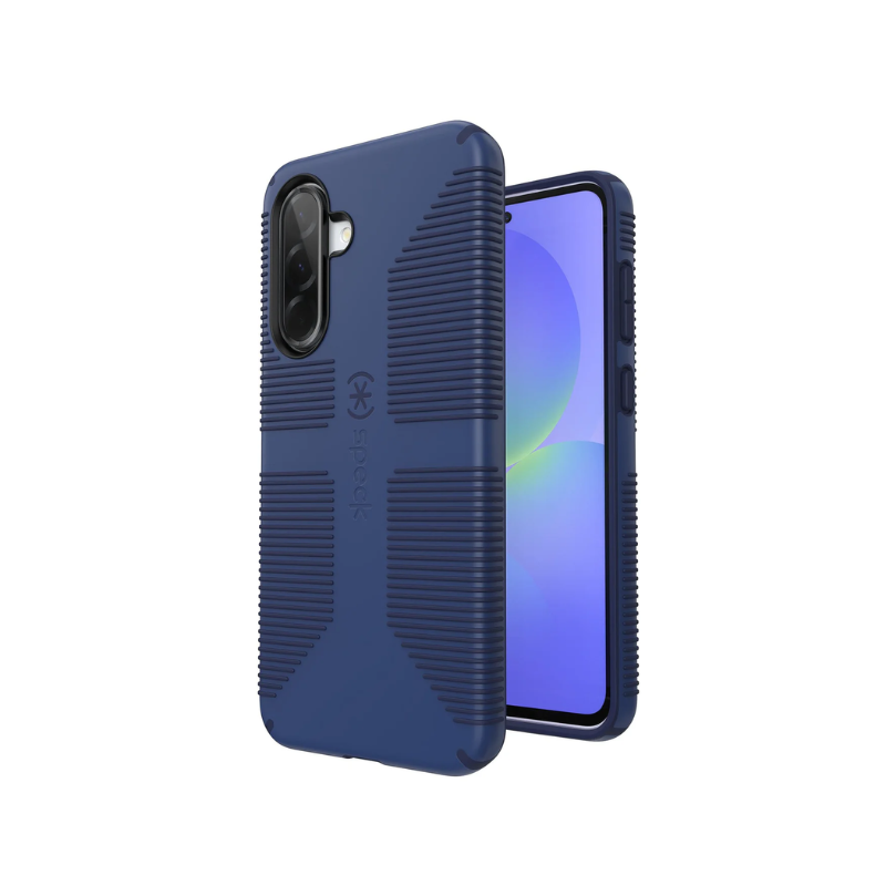 Speck Samsung Galaxy A37 5G ImpactHero Grip - True Blue/Fresh Indigo - Black