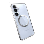 Speck Samsung Galaxy S25 Plus Presidio Perfect Magnetic Case - Clear / Silver - Clear / Silver