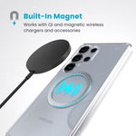 Speck Samsung Galaxy S25 Ultra Presidio Perfect Clear Magnet Case - Clear & Chrome - Clear/Chrome