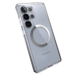 Speck Samsung Galaxy S25 Ultra Presidio Perfect Clear Magnet Case - Clear & Chrome - Clear/Chrome