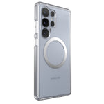 Speck Samsung Galaxy S25 Ultra Presidio Perfect Clear Magnet Case - Clear & Chrome - Clear/Chrome
