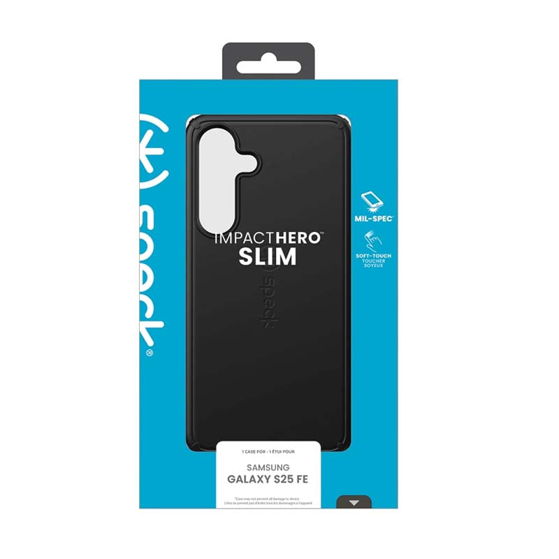 Speck Samsung Galaxy S25FE Impact Hero Case - Black - Black