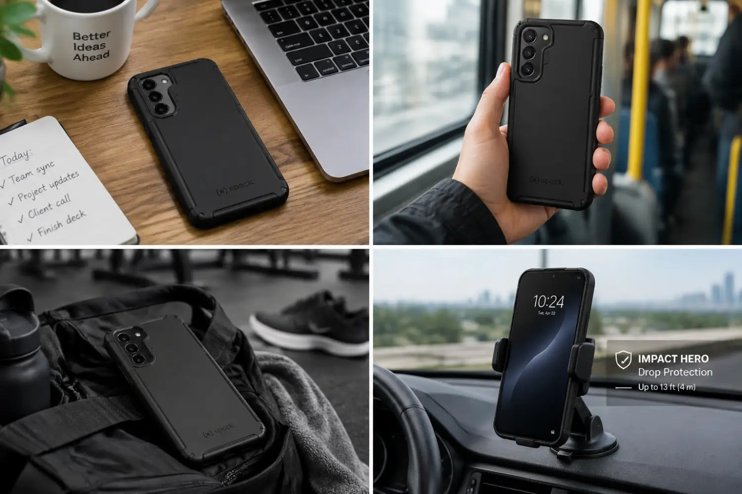 Speck Samsung Galaxy S25FE Impact Hero Case - Black