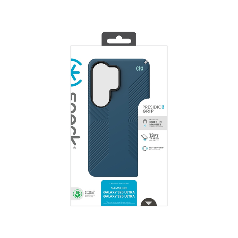 Speck Samsung Galaxy S26 Ultra Presidio2 Grip Magsafe - Deep Sea - Deep Blue