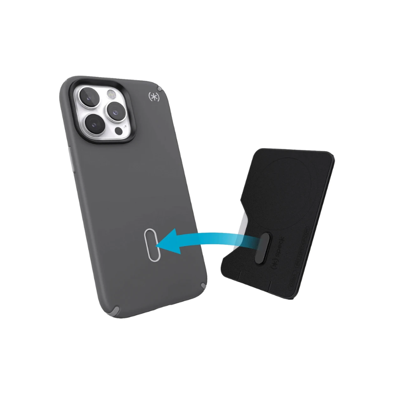 Speck Wallet for MagSafe with ClickLock - Black - Black