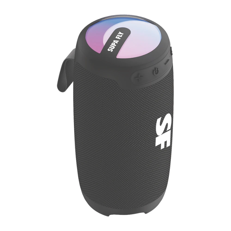 Supa Fly 10W True Wireless Bluetooth Thunder Speaker - Black - Black