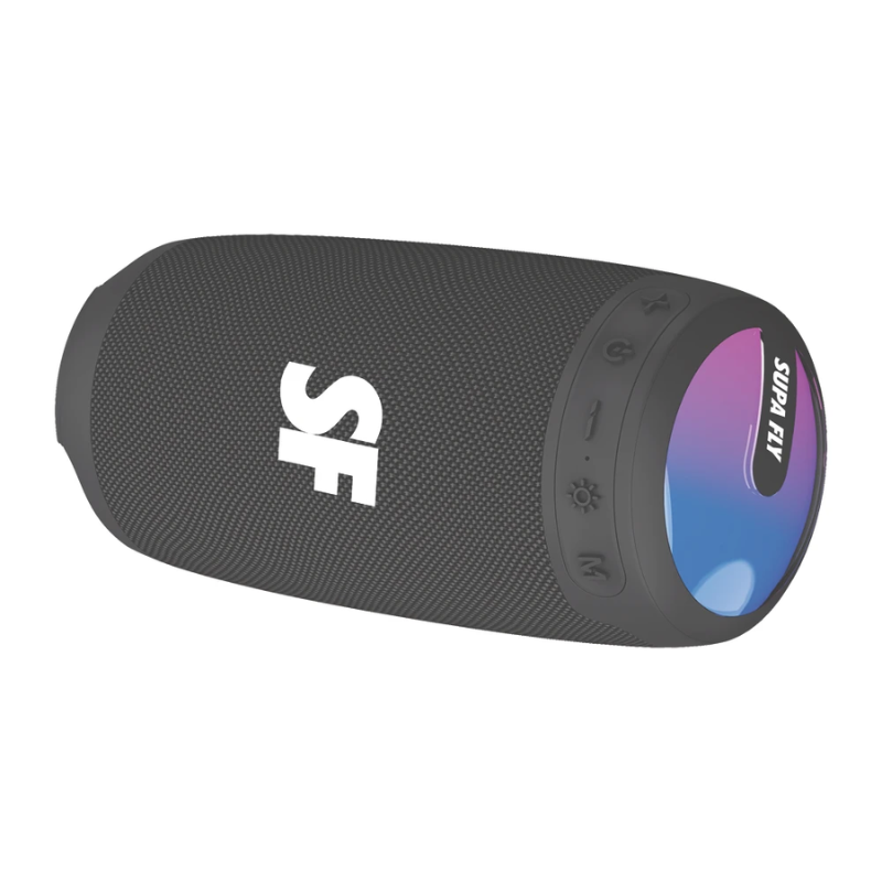 Supa Fly 10W True Wireless Bluetooth Thunder Speaker - Black - Black