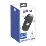 Supa Fly 10W True Wireless Bluetooth Thunder Speaker - Black - Black