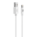 Supa Fly 17W USB A Dual Lightning Wall Charger - White - White