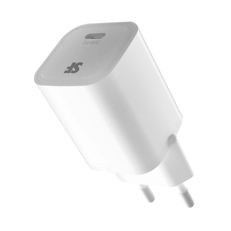 Supa Fly 20W Single Type C Wall Charger - White