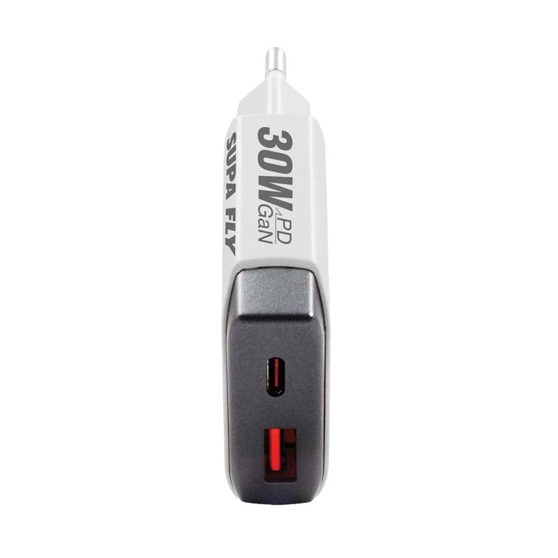 Supa Fly 30W Dual A & C Wall Charger