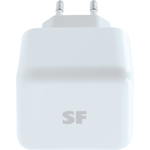 Supa Fly 40W Dual Type C Wall Charger - White - White