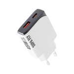 Supa Fly 45W Dual A & C Wall Charger - White - White