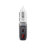 Supa Fly 45W Dual A & C Wall Charger with C to C Cable
