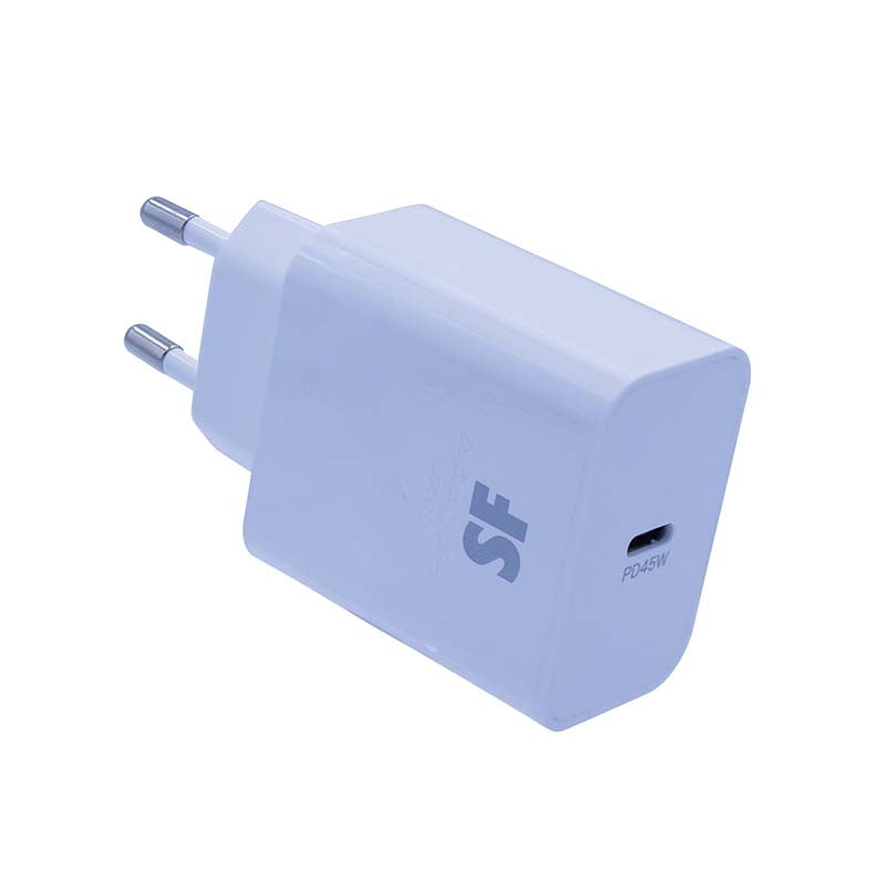 Supa Fly 45W Type C Wall Charger - White - White
