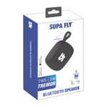 Supa Fly 5W True Wireless Bluetooth Tremor Speaker - Black - Black